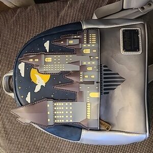 Loungefly Harry Potter Castle Backpack - Blue and Silver